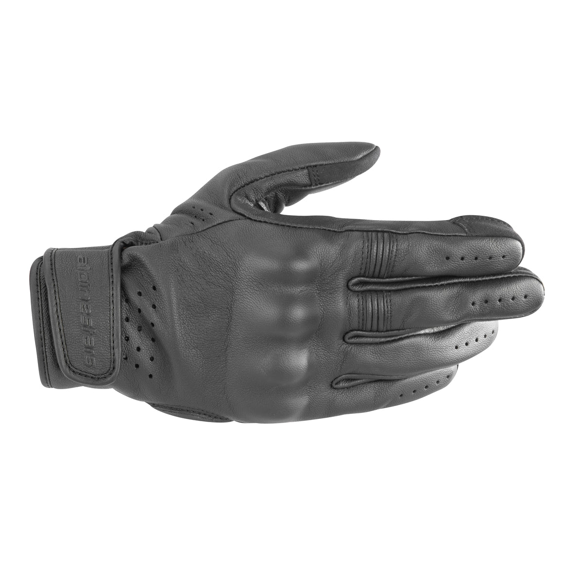 Alpinestars Dyno Leather Gloves Black Black Main image