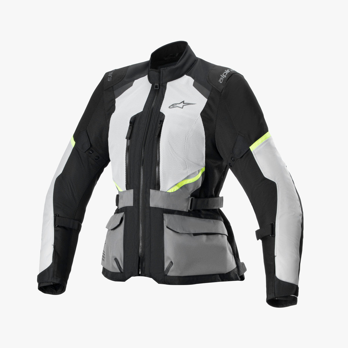 Alpinestars Stella Andes Air DS Jacket Ice Grey//D Grey/Blk S Main image