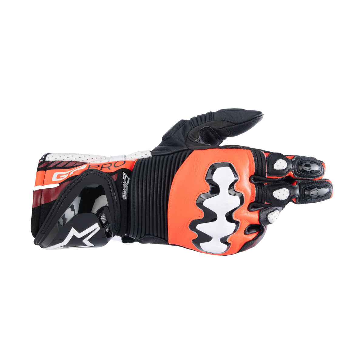 Alpinestars Gp Pro R4 Gloves Black/Red/Fluo/White Main image
