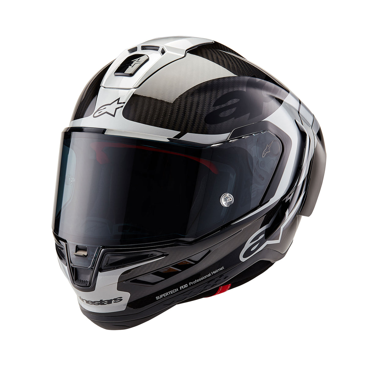 Alpinestars Supertech R10 Element Ece06/Fim Blk Carb Silver Blk GL Main image