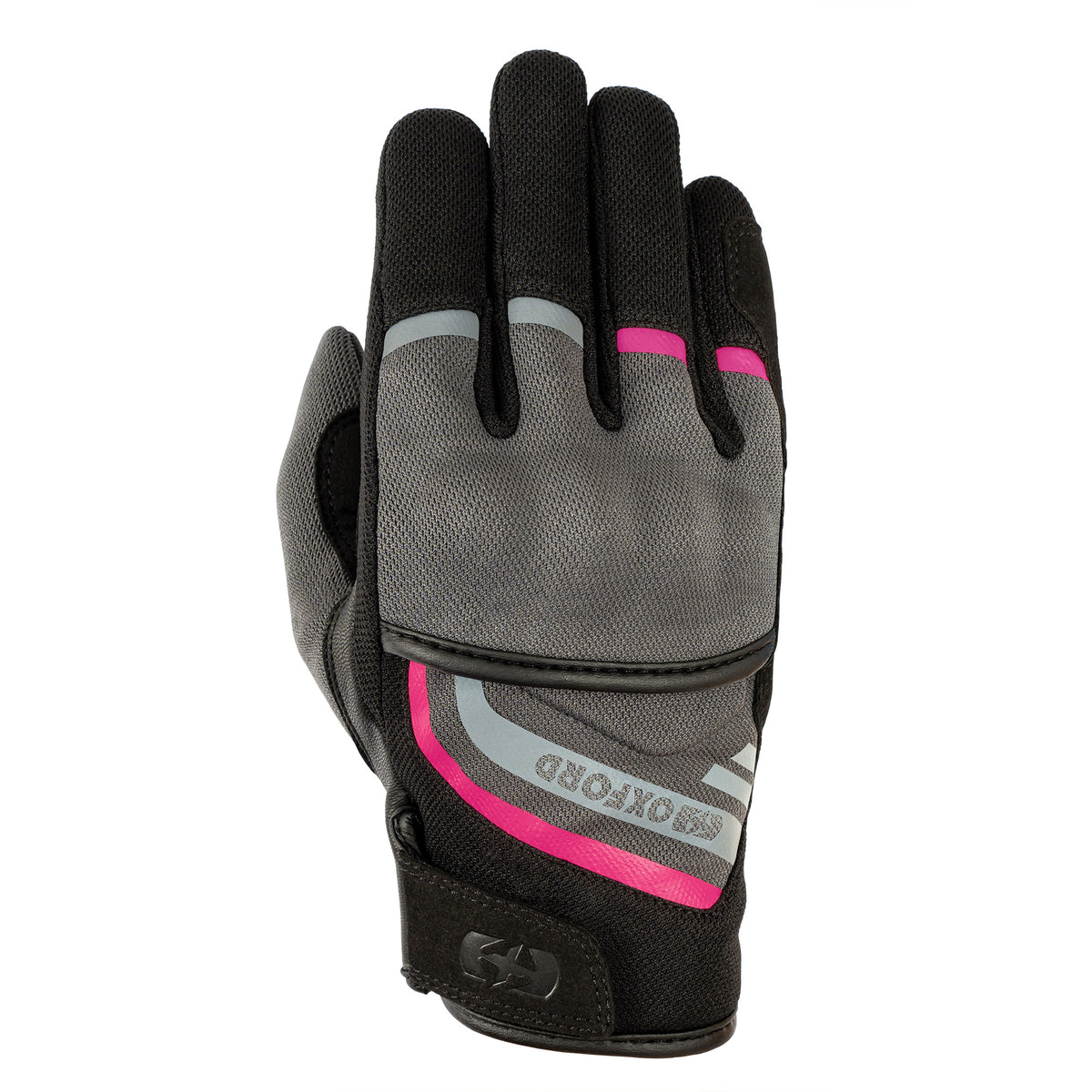 Oxford Dakar 1.0 WS Glove Charcoal/Pink Main image
