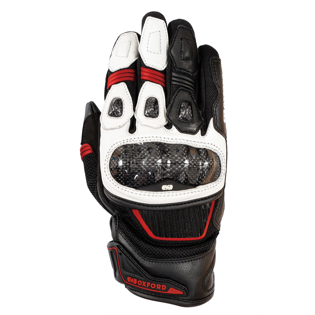 Oxford RP-4S 3.0 MS Glove Wht/ Blk/ Red Main image