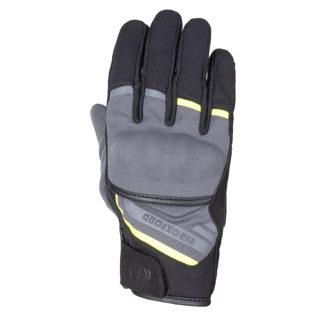 Oxford Dakar 1.0 MS Glove Charcoal/Yellow Main image