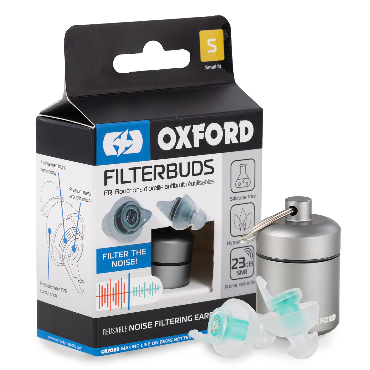 Oxford Filterbuds - small fit 23 SNR Main image