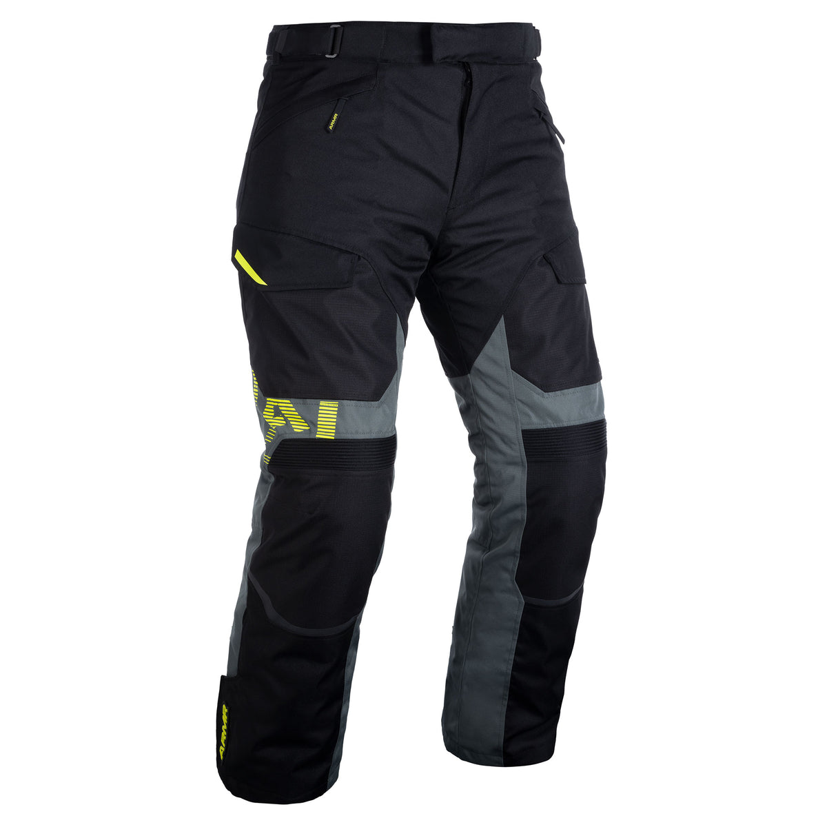 ARMR Kumaji 3.0 WP MS Pant Blk/Grn/Fluo Ylw R Main image