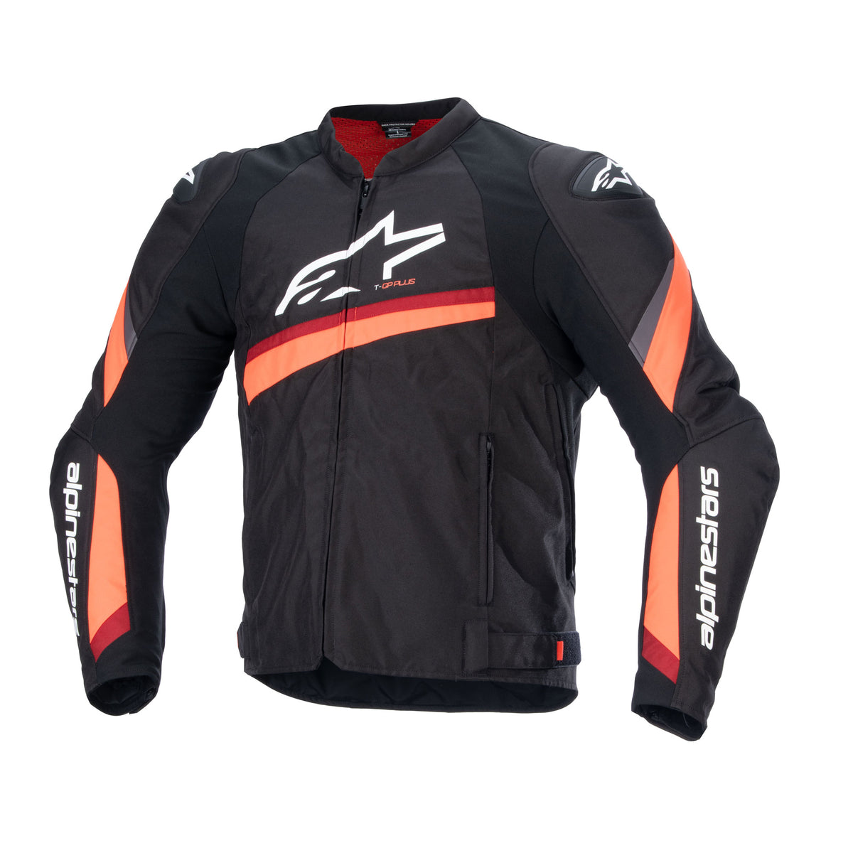 Alpinestars T-GP Plus R V4 Jacket Black Red Fluo Main image