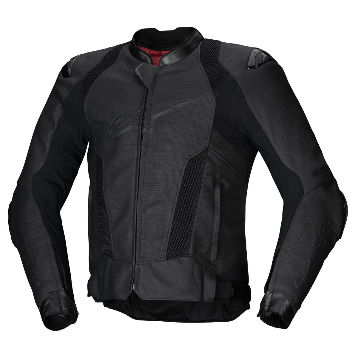 Alpinestars Missile V3 Airflow Leather Jacket Black Black Main image