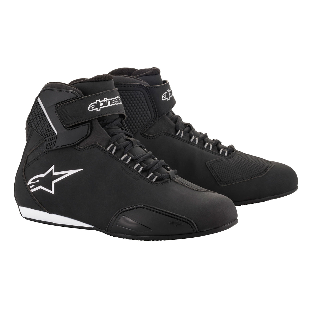 Alpinestars Stella Sektor Waterproof Shoe Black Silver Main image
