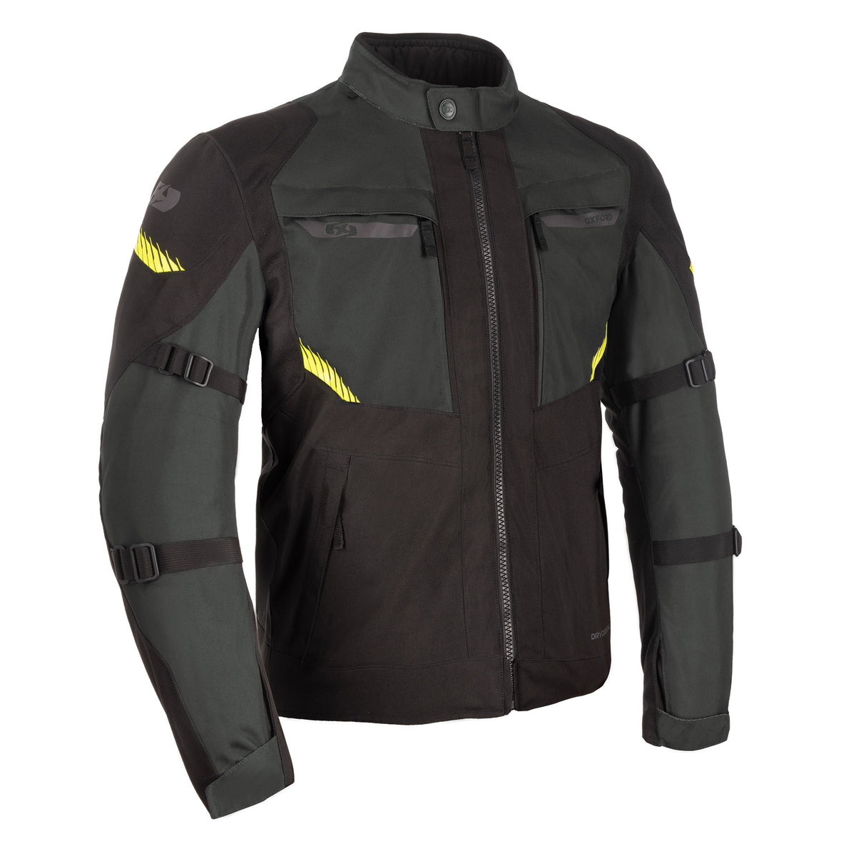 Oxford Toronto 1.0 D2D MS Jkt Blk/Grn/Flo Main image