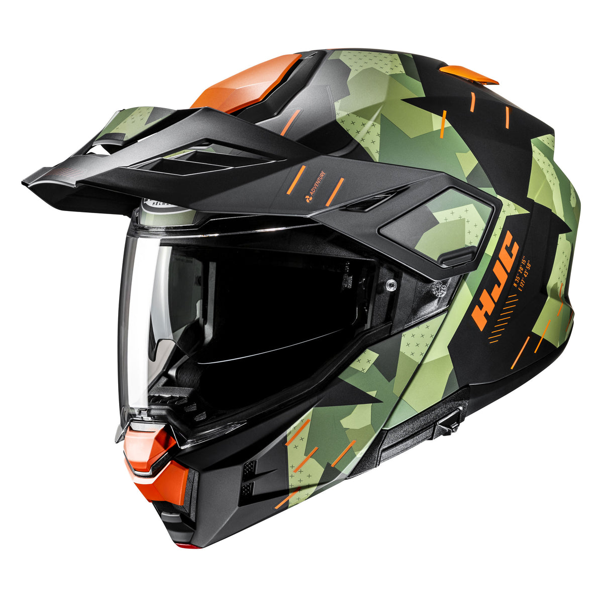HJC I80 Roki MC47SF Orange Black Main image
