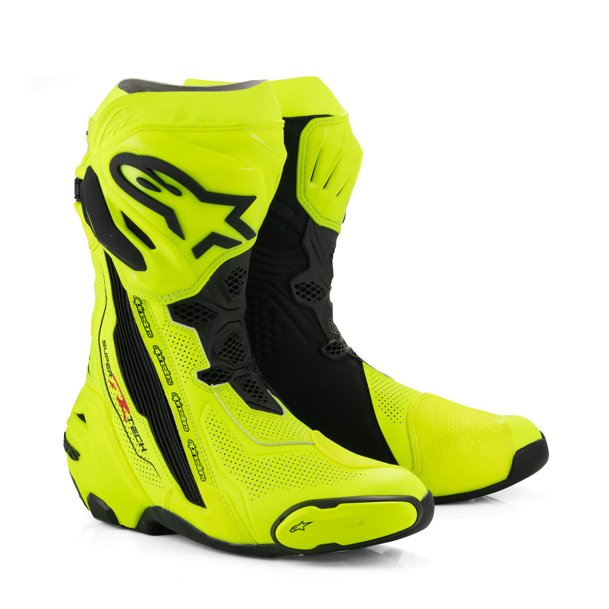 Alpinestars Supertech R Vented Yellow Fluo Black Main image