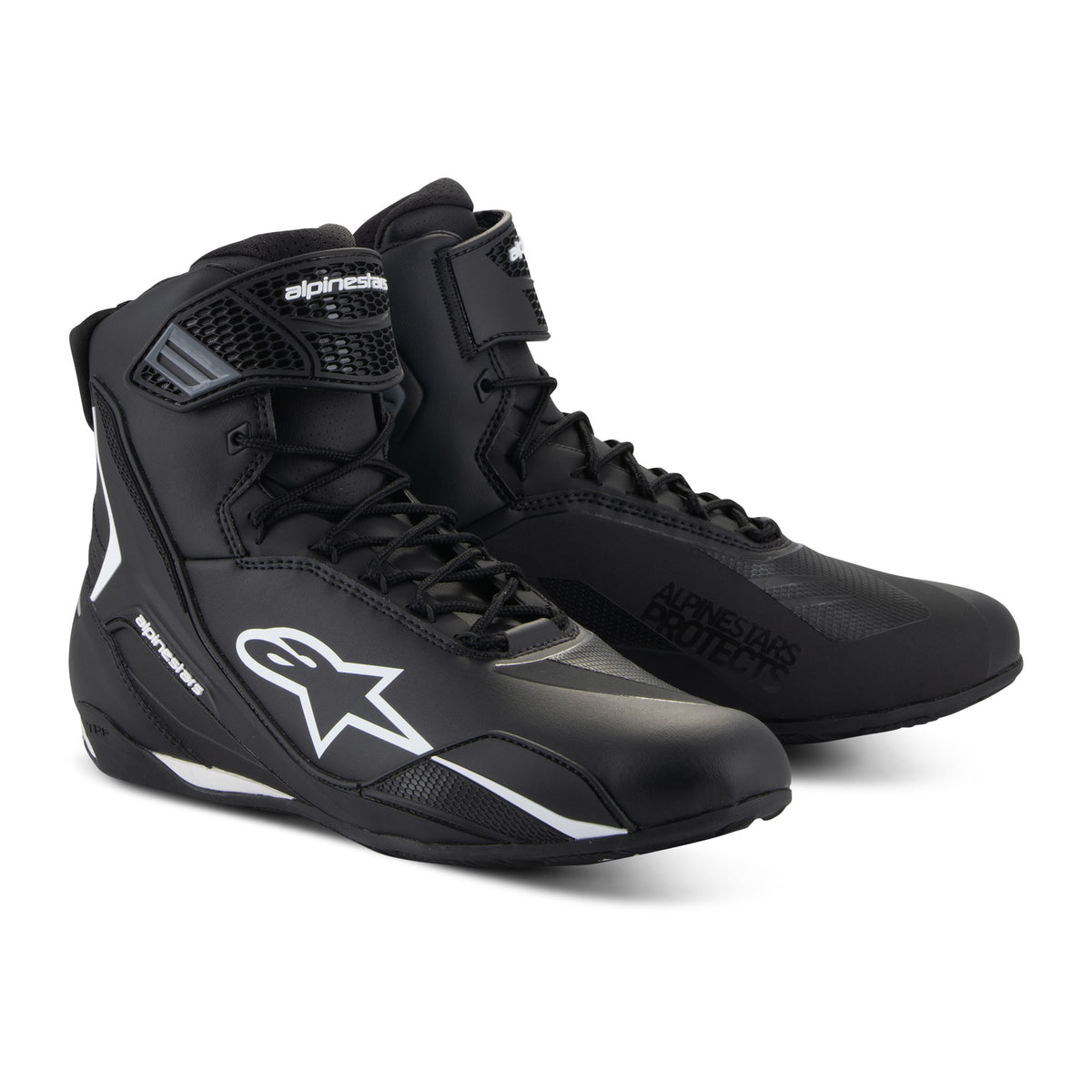Alpinestars Faster-4 Shoes Black White Main image