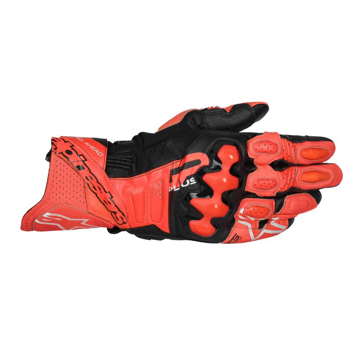 Alpinestars GP Plus R V3 Gloves Bright Red Red Fluo Black Main image