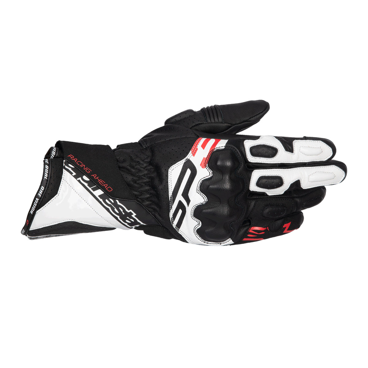 Alpinestars SP-3 Gloves Black White Red Fluo Main image