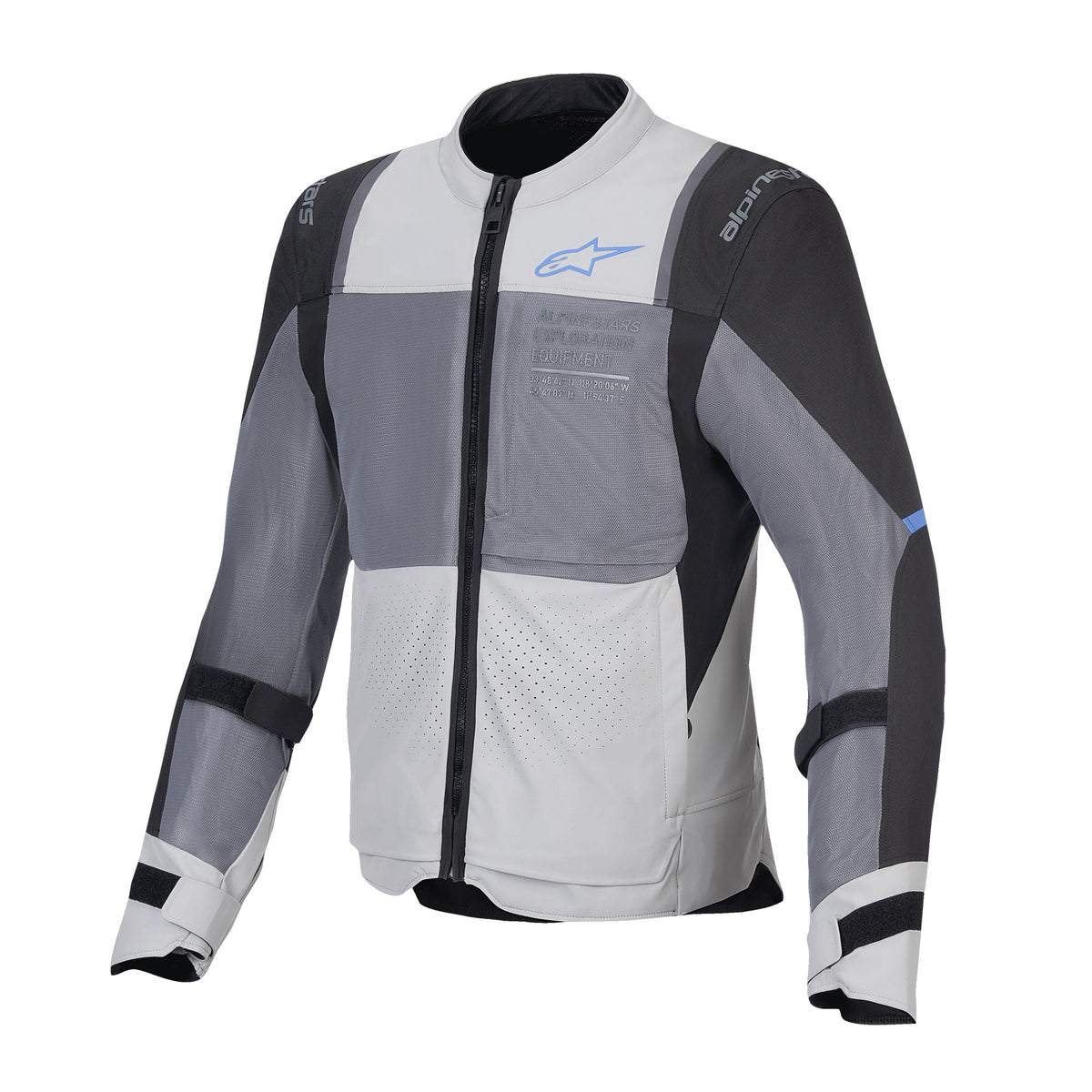 Alpinestars ST-2 Air Jacket Ice Grey Dark Grey Black Main image