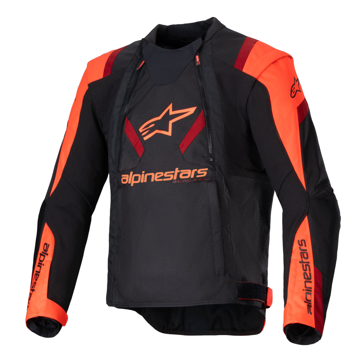 Alpinestars T-Stunt Air Jacket Black Red Fluo Dark Red Main image