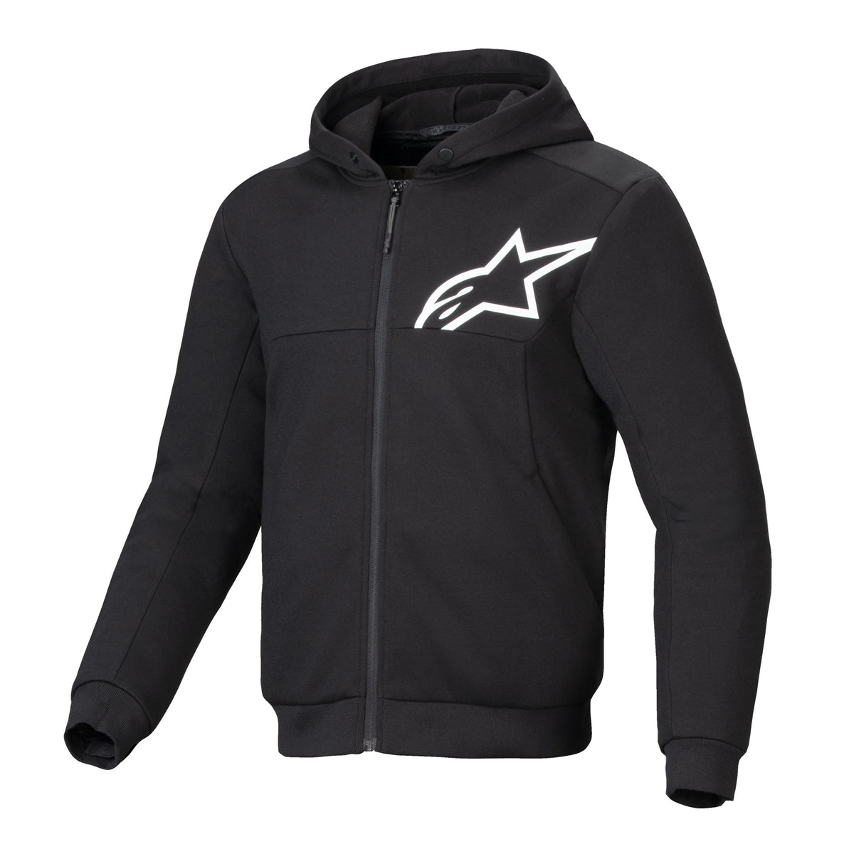 Alpinestars Chrome V2 Sport Hoodie Black White Main image