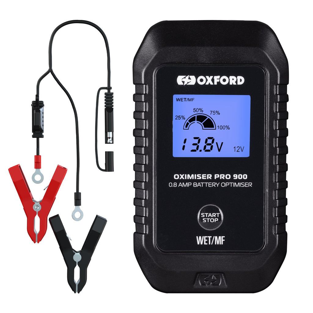 Garage Gift Pack: Oxford Oximiser Pro 900 battery charger (UK plug)