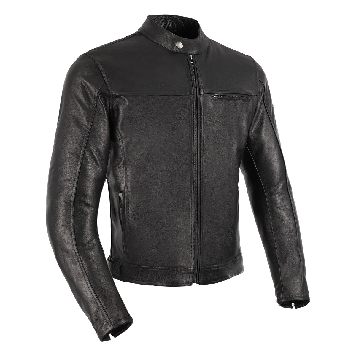 Oxford Walton 2.0 MS Leather Jkt Blk Main image