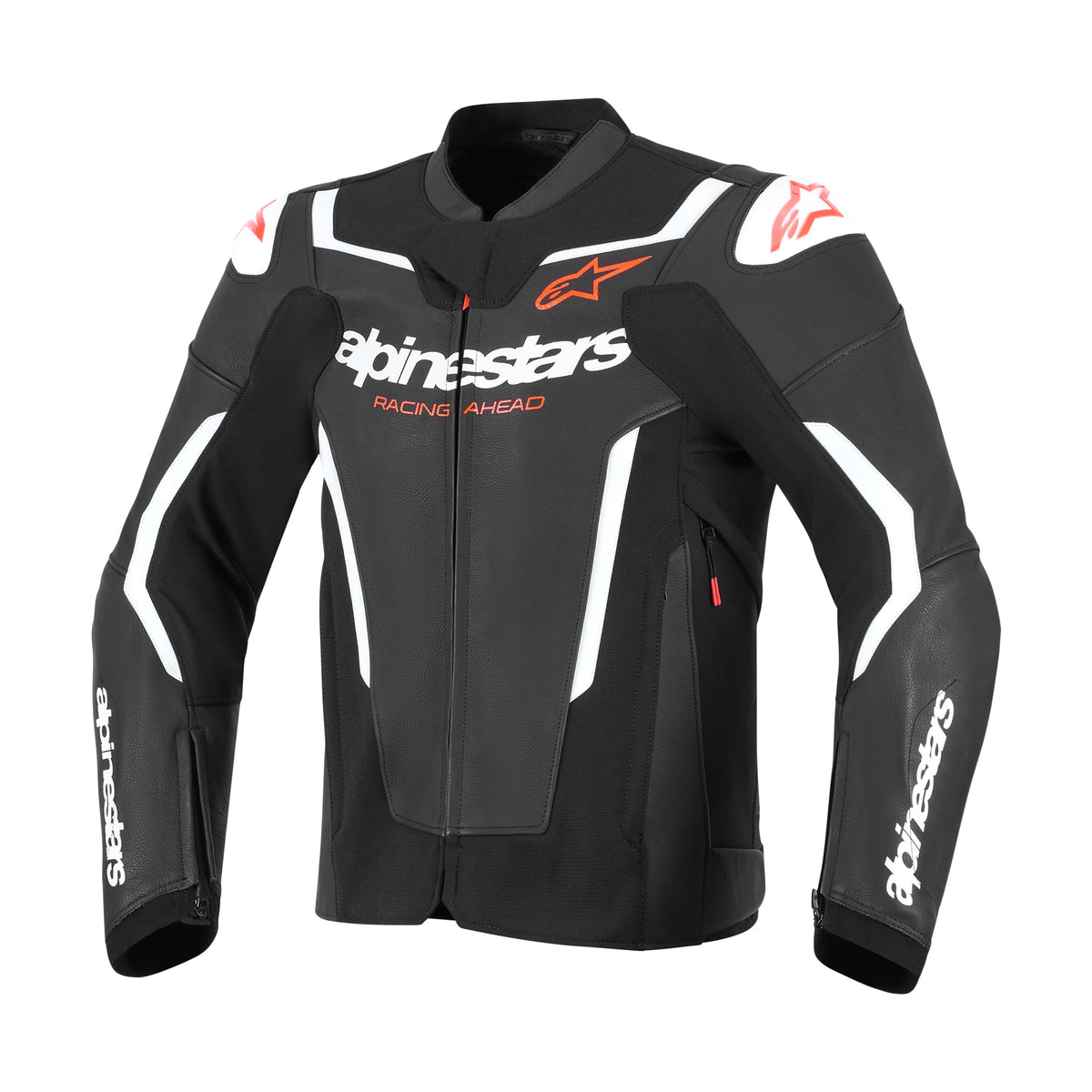 Alpienstars GP Force V2 Leather Jacket Black White Main image