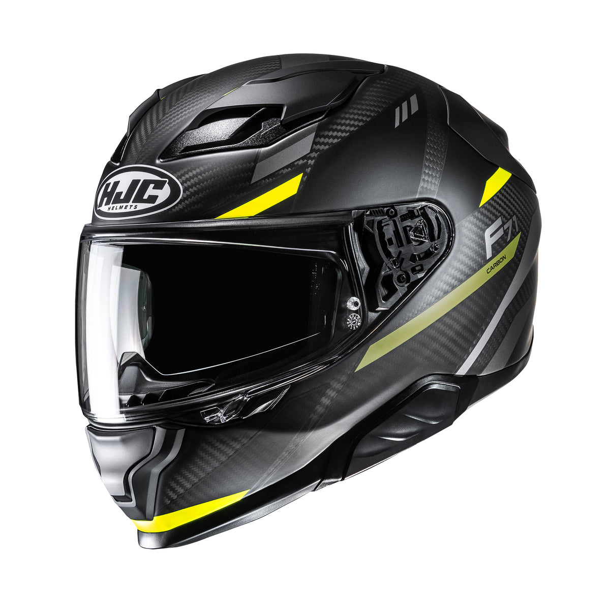 HJC F71 Carbon Esira MC3HSF Yellow Main image