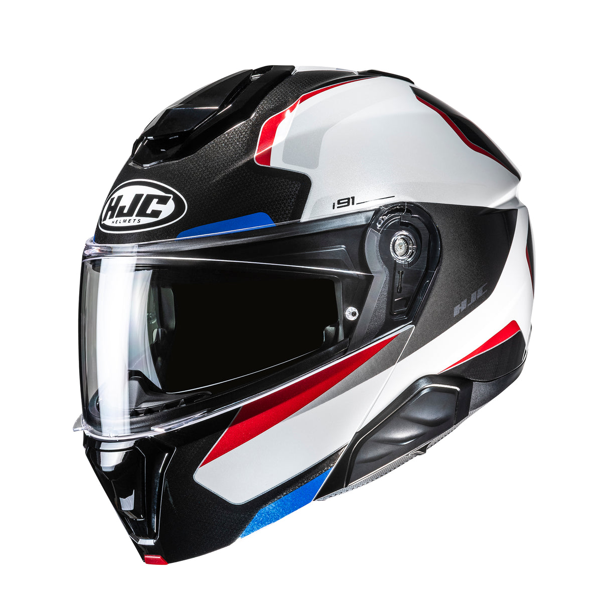 HJC I91 Felio MC21 White Blue Red Main image