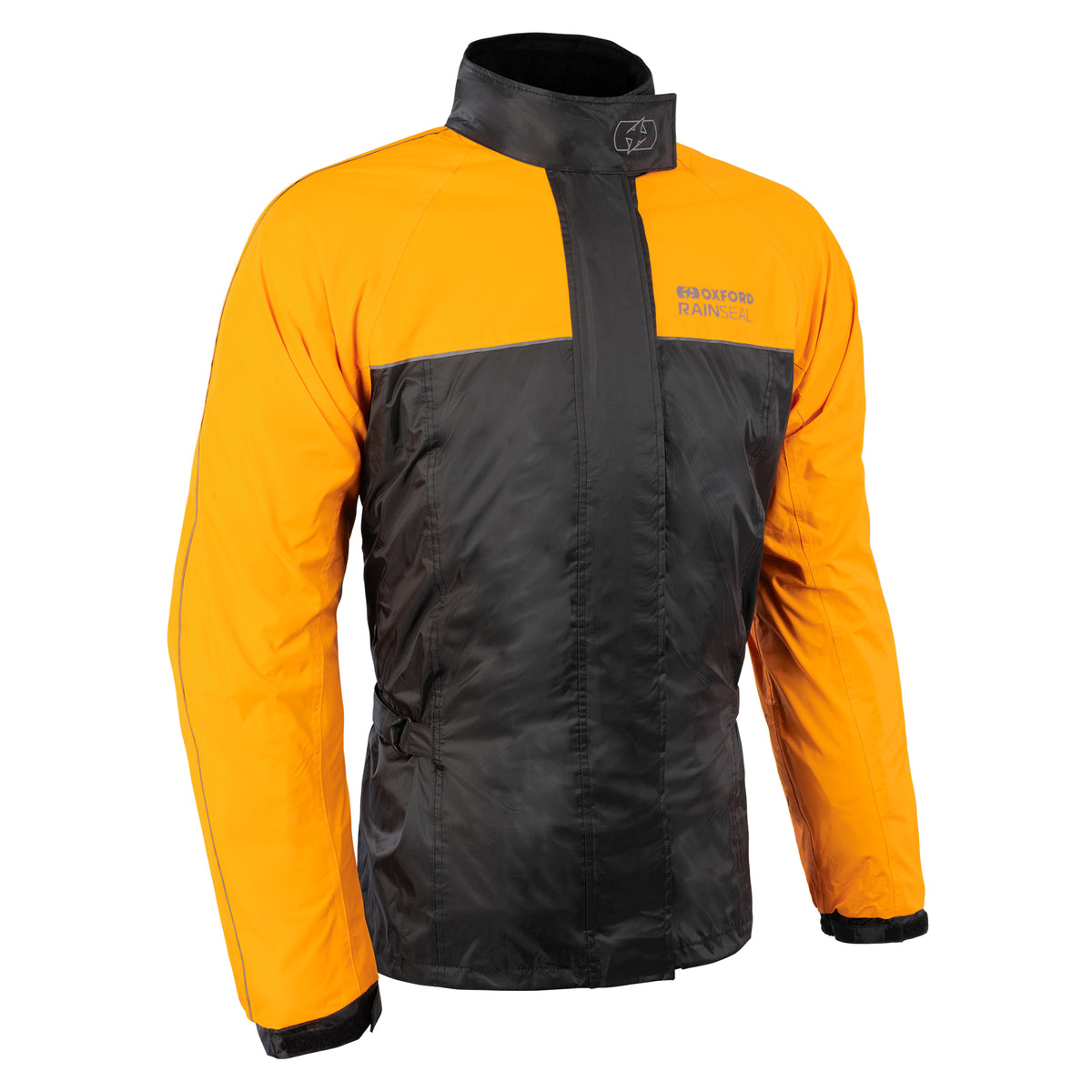 Oxford Rainseal Over Jacket Blk/Or Main image