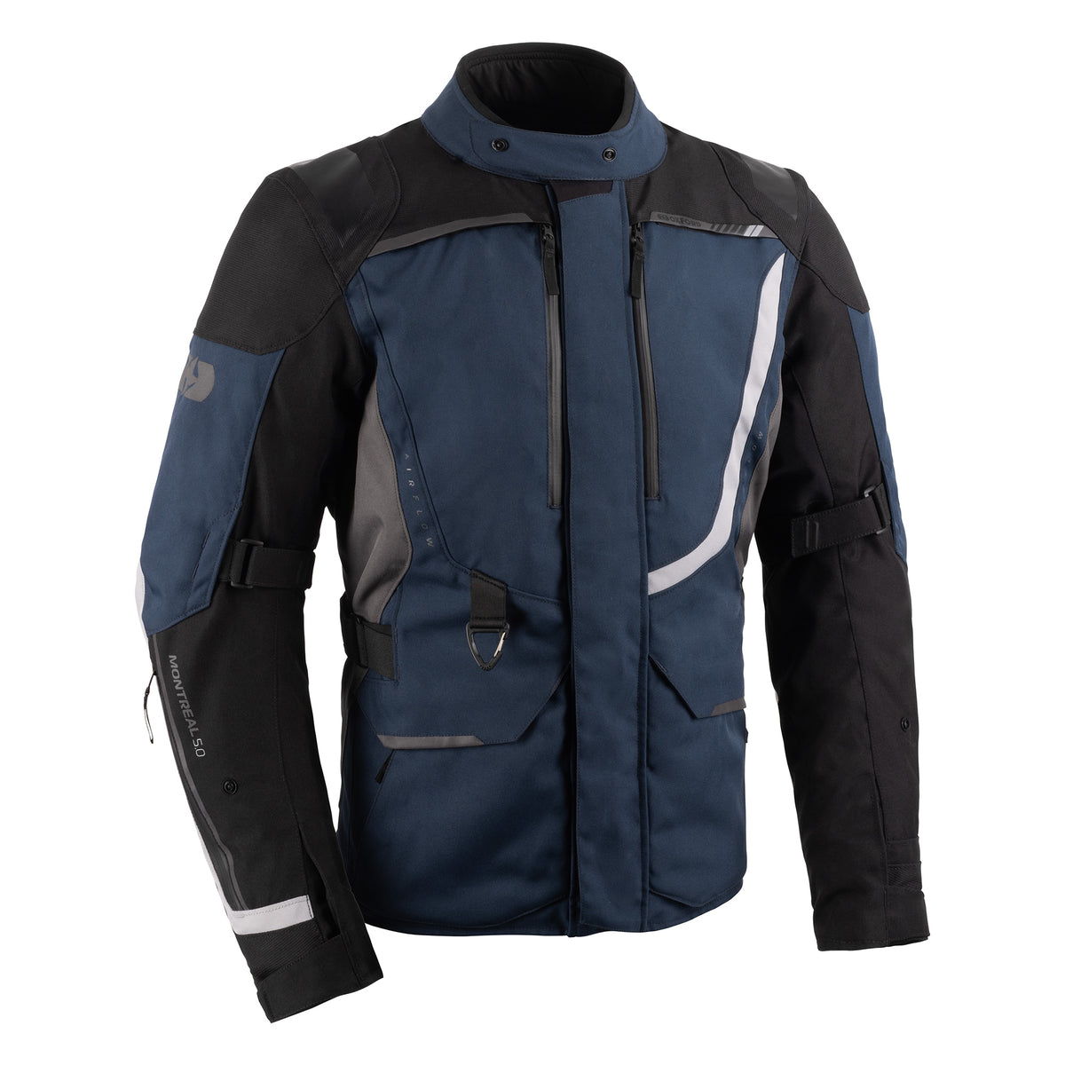 Oxford Montreal 5.0 MS Jacket Blue/Black/Grey Main image