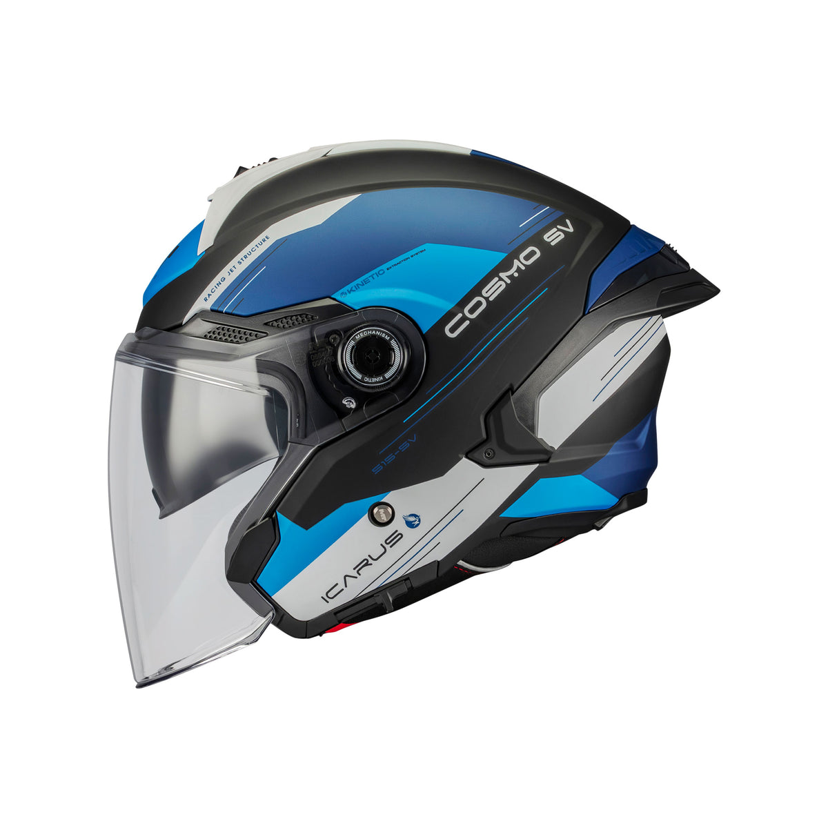 MT Cosmo SV Icarus B7 Matt Black Blue White Main image