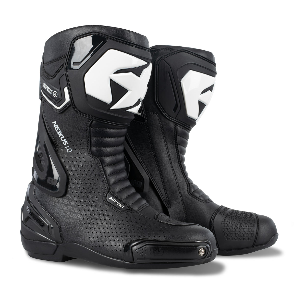 Oxford Nexus 1.0 Air MS Boot Blk/Wht Main image