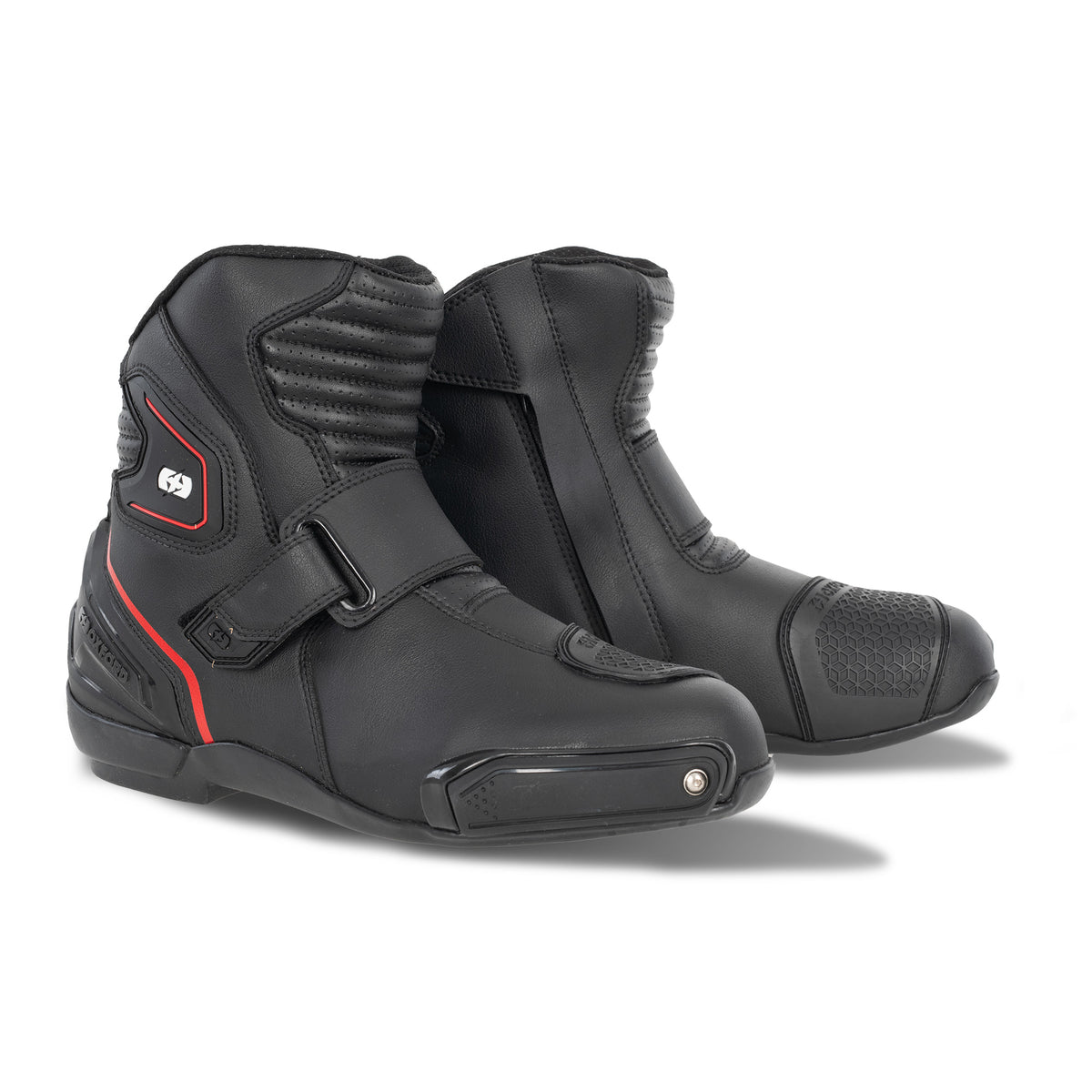 Oxford Omega Air Short MS Boot Blk/ Wht/ Red Main image