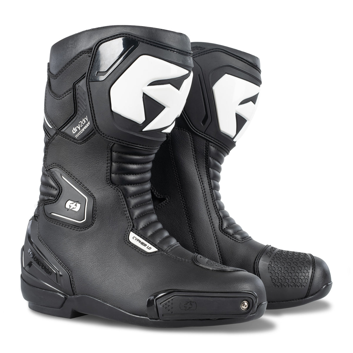 Oxford Cypher 1.0 D2D MS Boot Blk/Wht Main image
