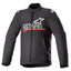 Alpinestars SMX Waterproof Jacket Black Dark Grey Bright Red