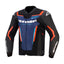 Alpinestars GP Force V2 Leather Jacket Black Blue Red Fluo