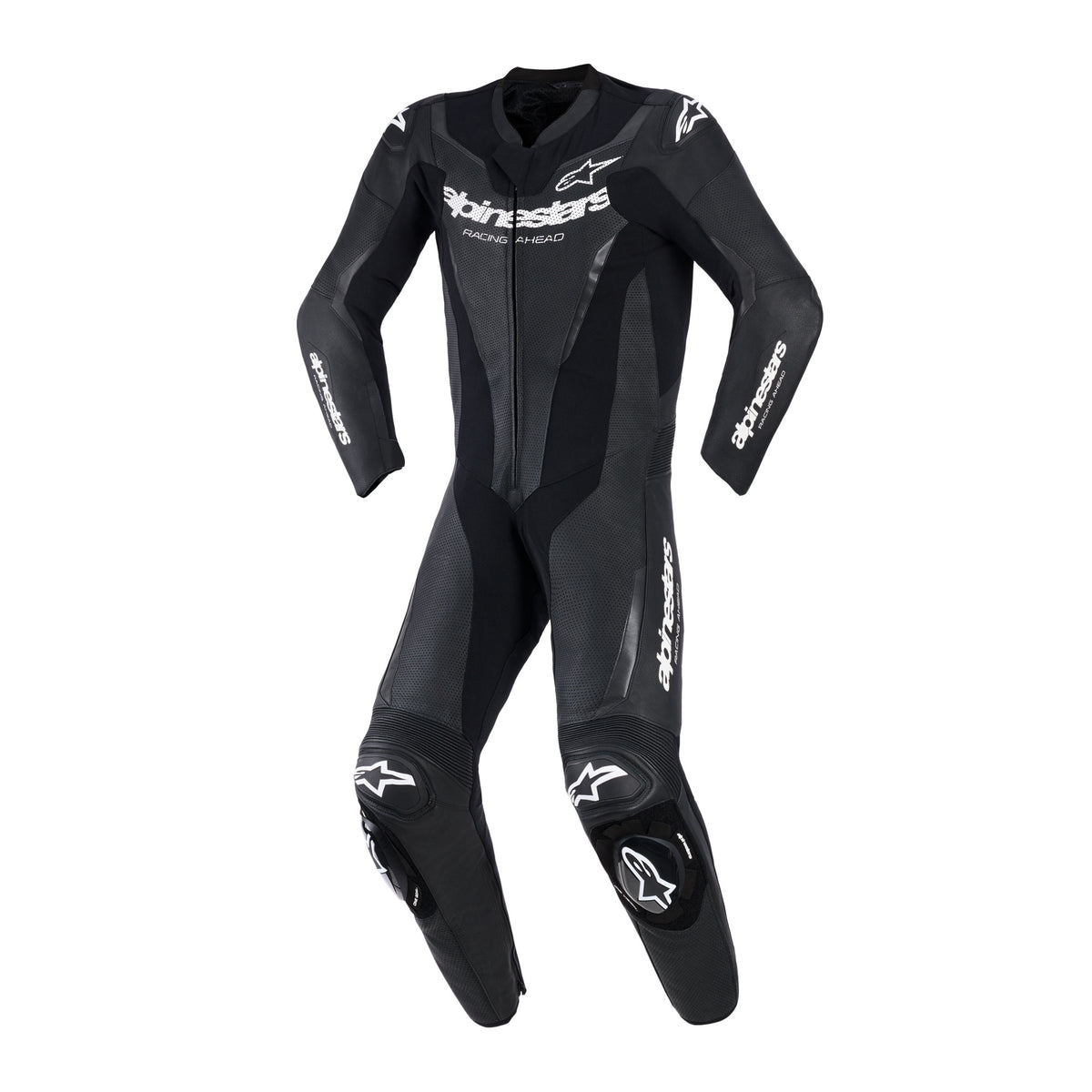 Alpinestars GP Force V2 Leather Suit 1PC Black Main image