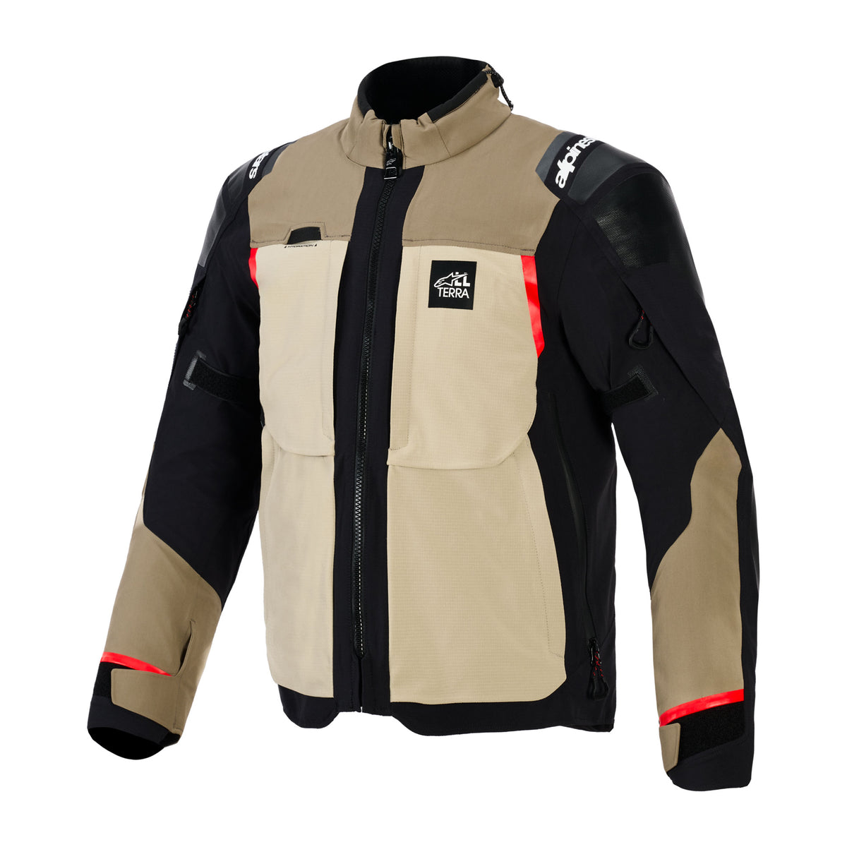 Alpinestars Andes Pro Drystar XF Jacket Walnut Aluminum Main image
