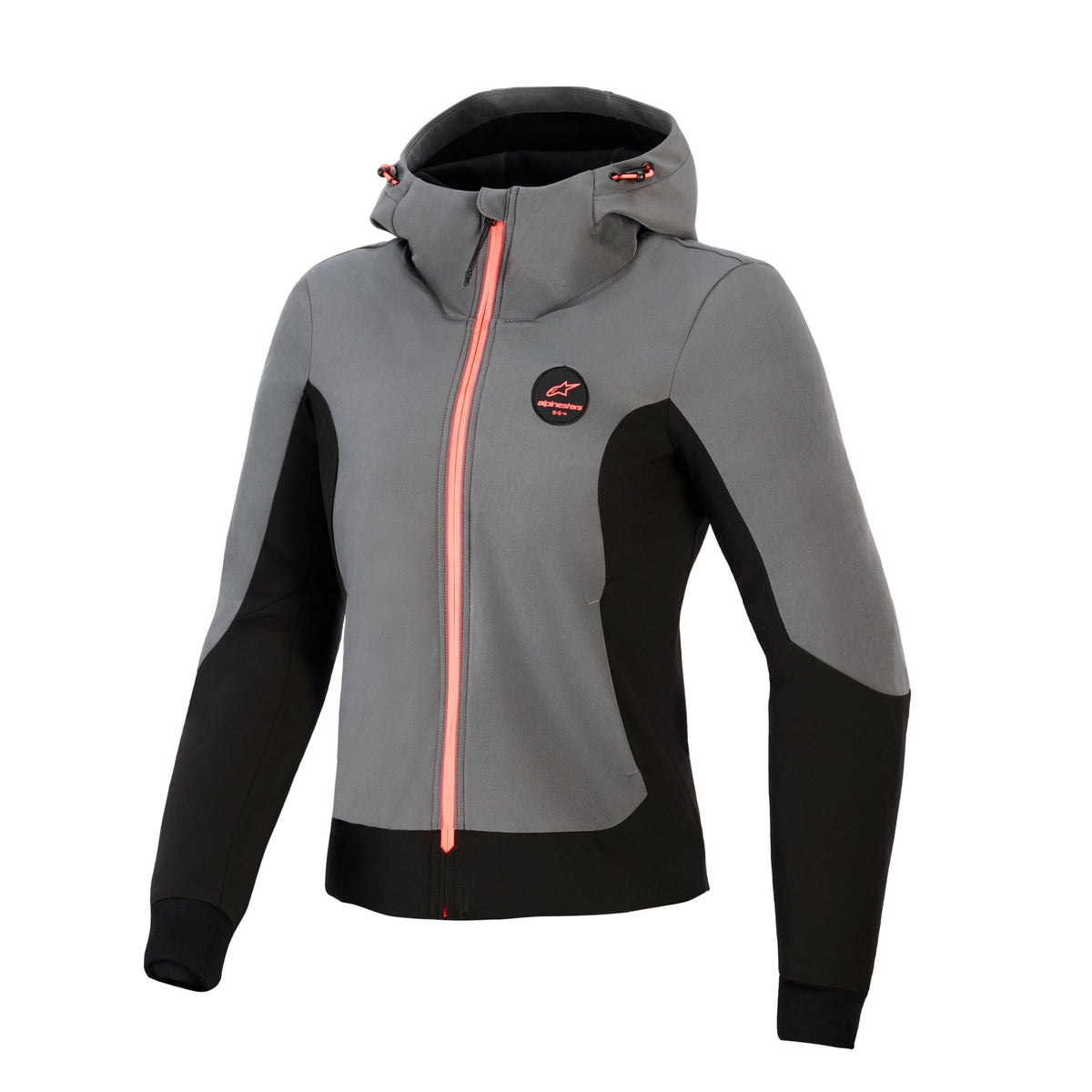 Alpinestars Stella Radium Tech Hoodie Deep Grey Black Main image