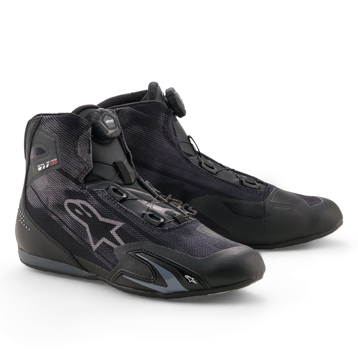 Alpinestars Celer Vented Shoes Black Dark Grey Main image