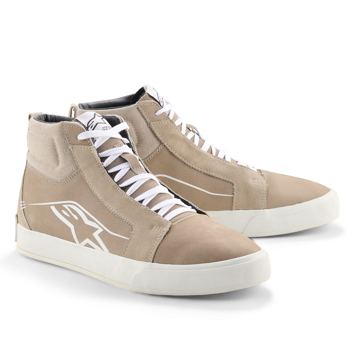 Alpinestars Ride-63 Leather Shoes Flint White Main image