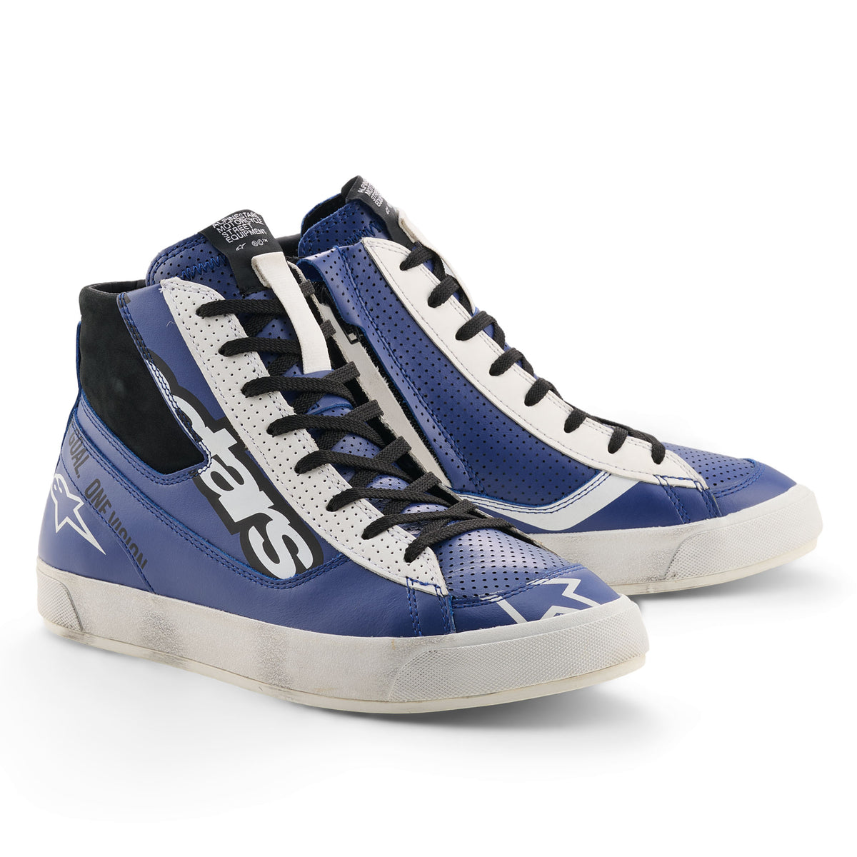 Alpinestars Stated Flair Shoes Bright Blue White Black Main image