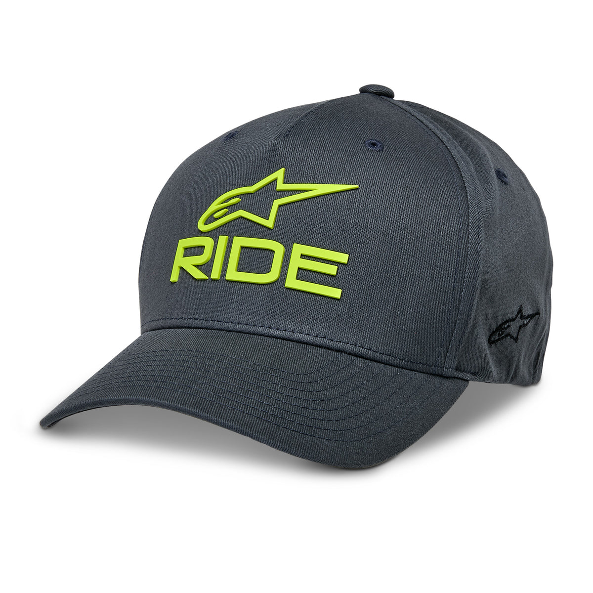 Alpinestars Ride Sonic Hat Charcoal Hi Vis Yellow Main image