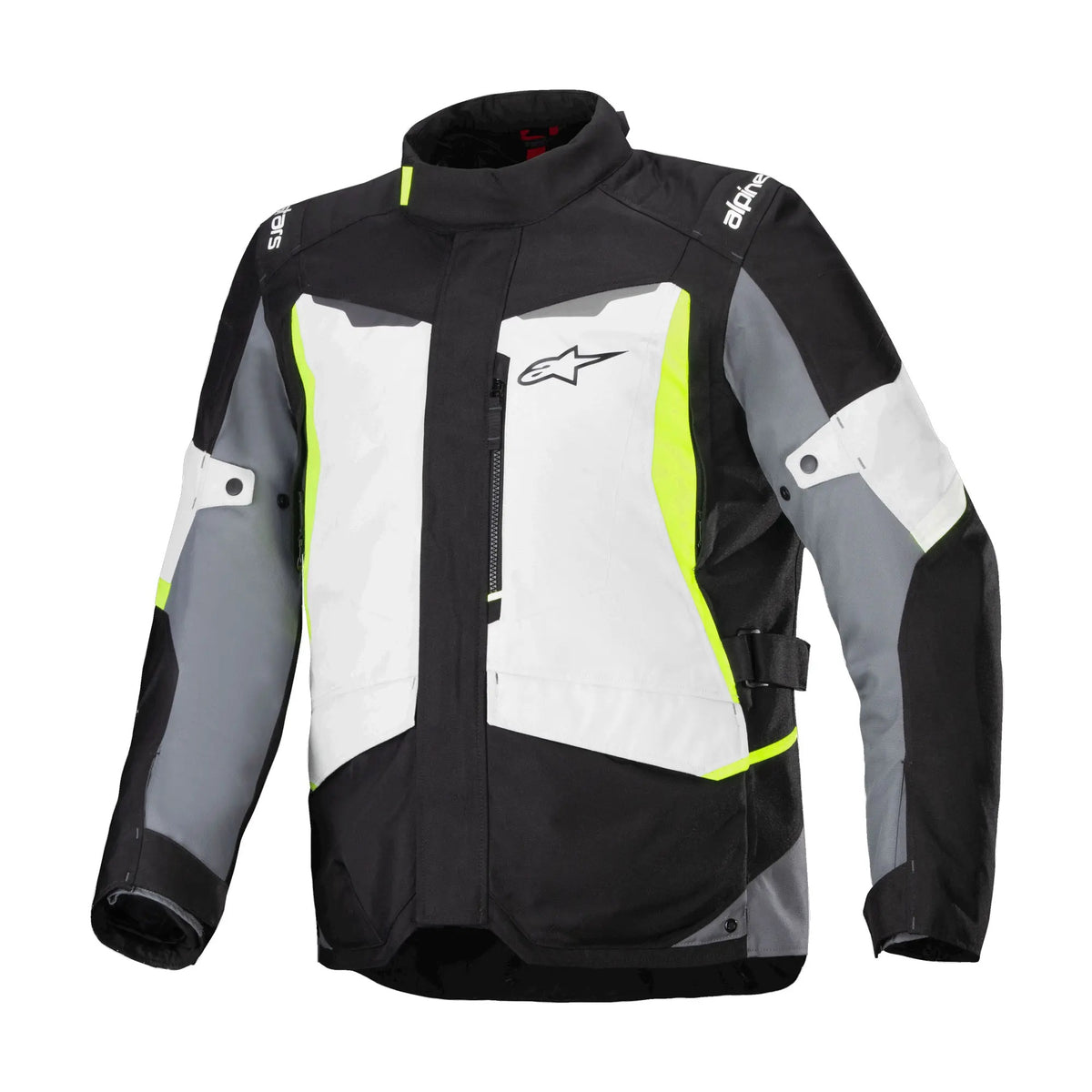 Alpinestars ST-1 WP Jacket Ice Grey Black Yellow Fluo
