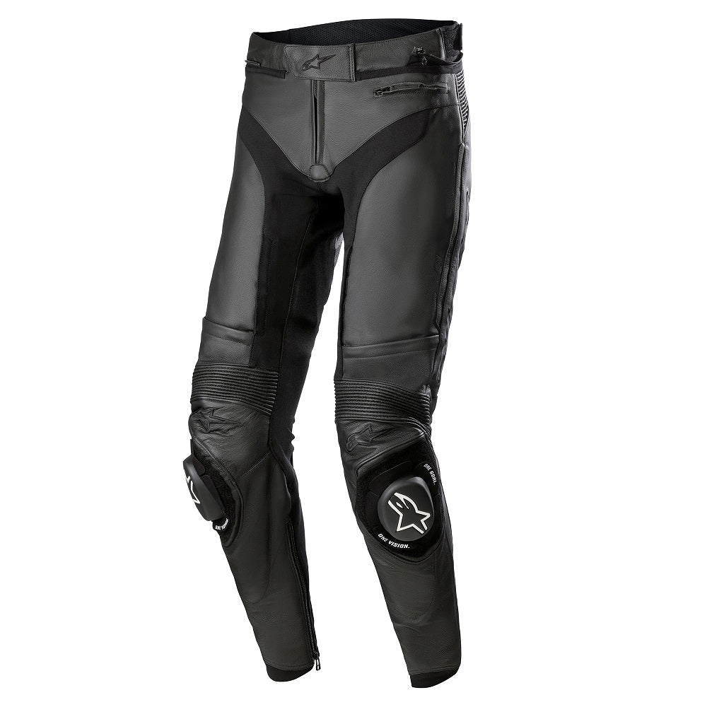 Alpinestars Missile V3 Leather Pants Short Black Black Main image