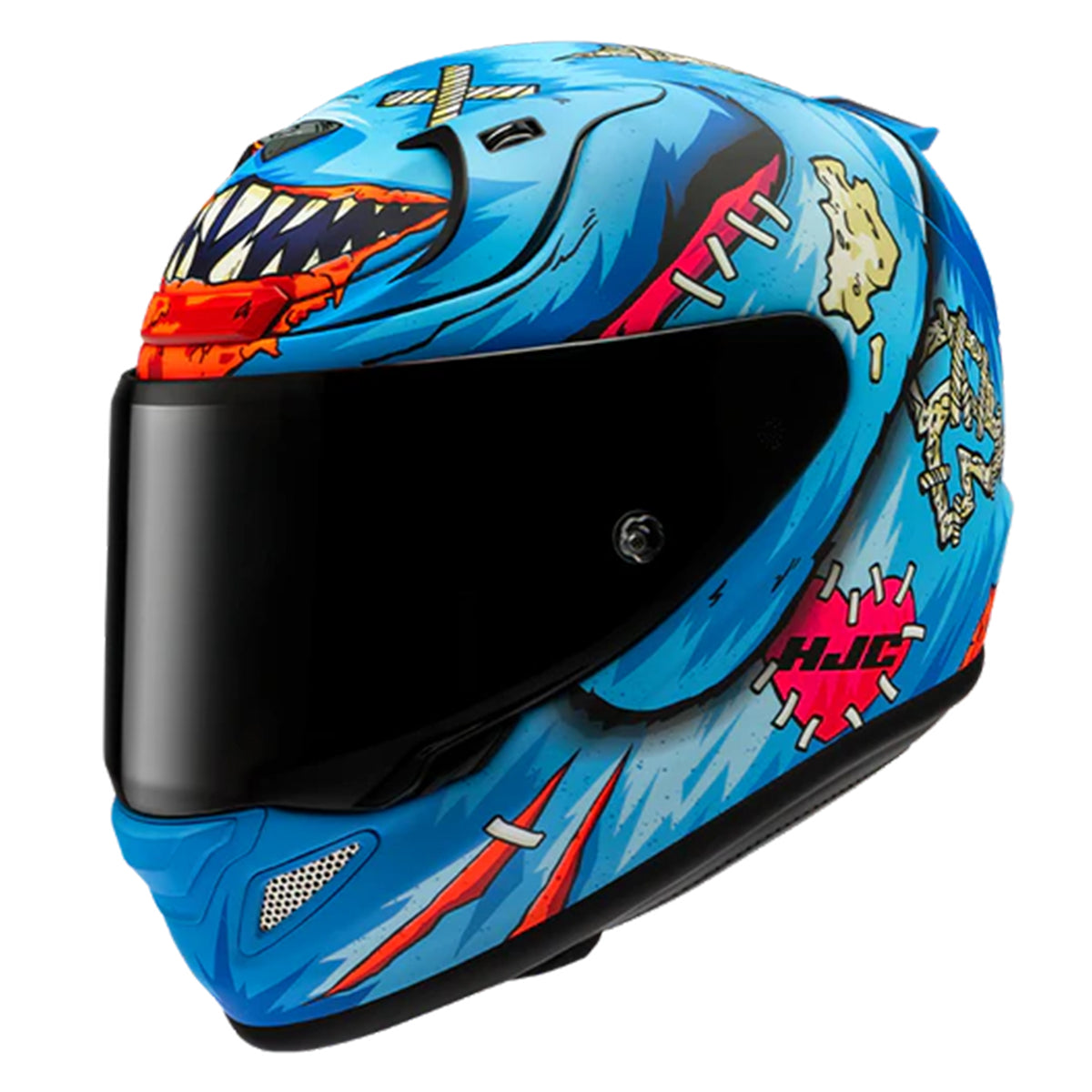 HJC RPHA 12 Mister Peeks COD MC21SF White Blue Red Main image