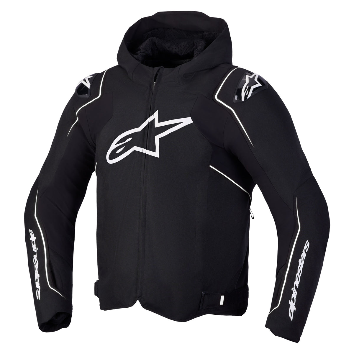 Alpinestars Zaca V2 Waterproof Jacket Black White Main image