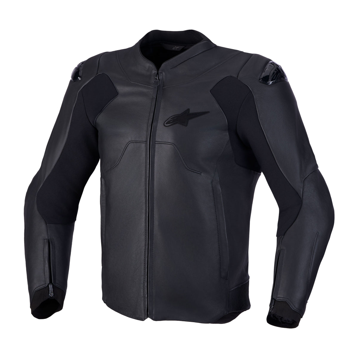 Alpinestars Caliber V2 Leather Jacket Black Black Main image