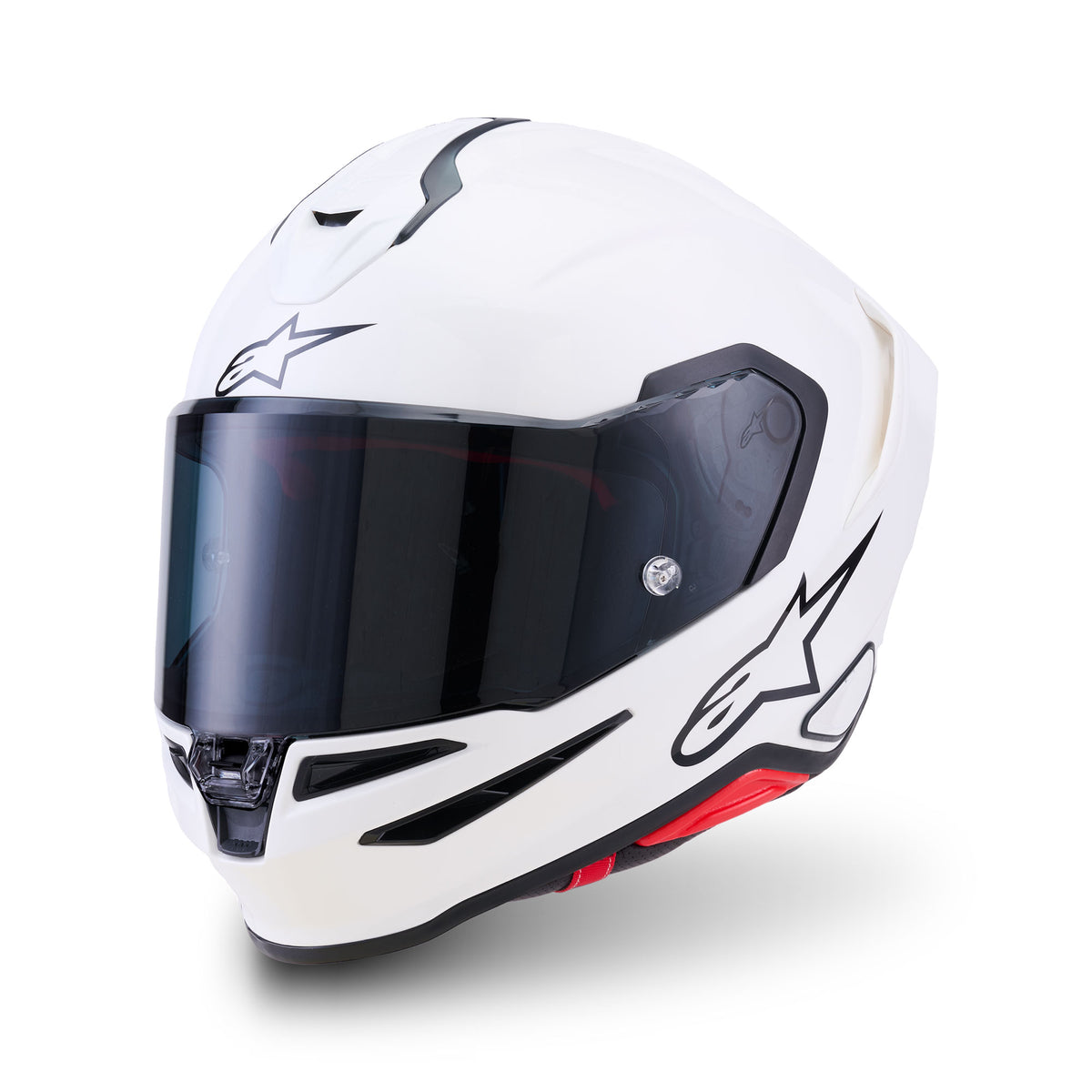Alpinestars S-R7 Solid Helmet ECE06 White Glossy Main image