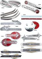 VINTAGE GAS TANK EMBLEMS - view 1