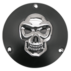SKULLED ALUMINUM DERBY COVERS - view 1