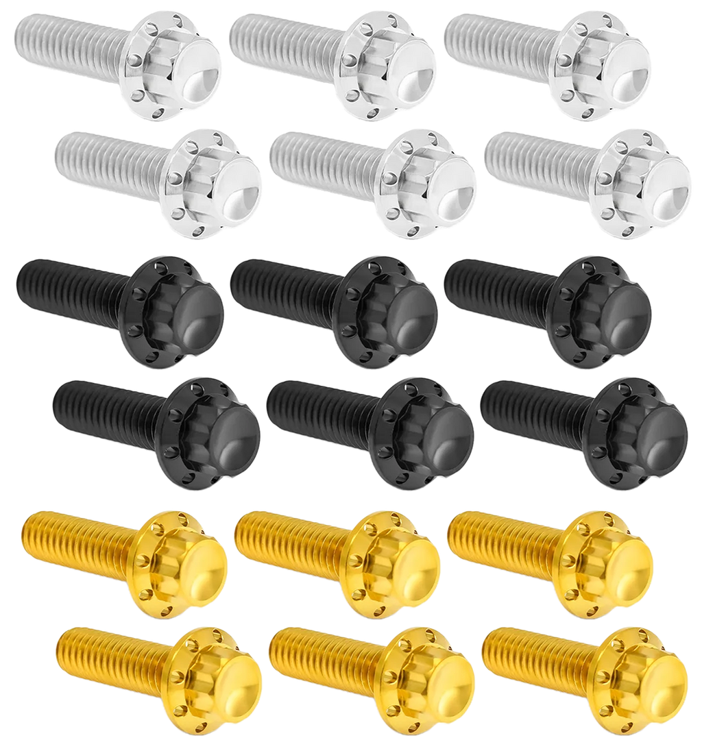 TRANSMISSION TOP COVER TITANIUM 12-POINT BOLT KITS - view 3